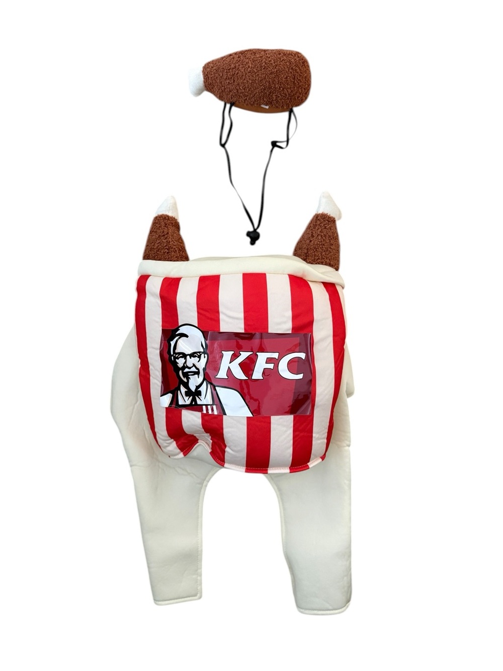 KFC Nugget Bucket Dog Halloween Costume Size Large